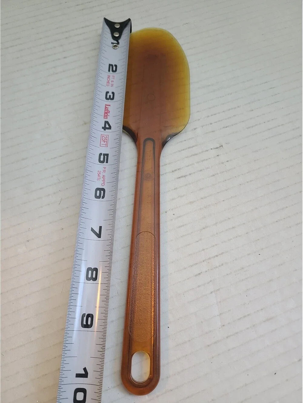 Robinson Knife Company Vintage Ultratemp Amber Spatula Model 2107